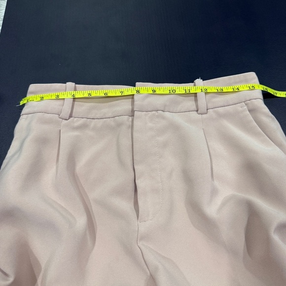 Zara Pink Straight Leg High Rise Dress Pants - Picture 10 of 12